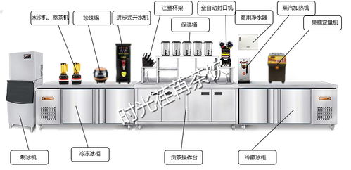 开奶茶店所需要的设备有哪些 奶茶店设备最全设备清单